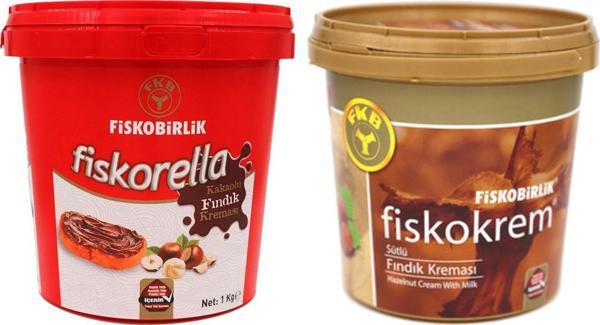 Fiskobirlik Fiskokrem Sütlü Fın.Krm.1 Kg + Fiskorella Kak.Fın.Krm 1 kg  - Image 1