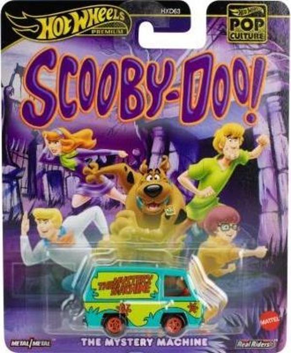 Hot Wheels Premium Pop Culture Scooby-Doo The Mystery Machine JBL63 - Image 1