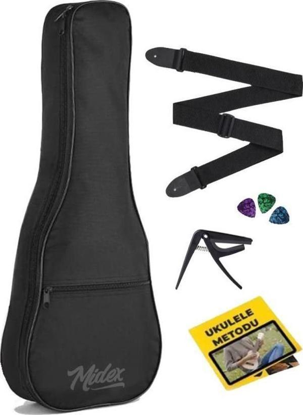 Midex CS-21A Soprano Ukulele Kılıfı (Askı Capo Pena) - Image 1