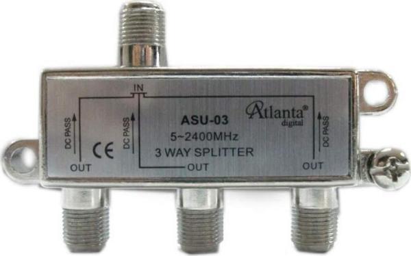 ASU-03 1/3 3lü Uydu Bölücü Splitter 5-2400 MHz - Image 1