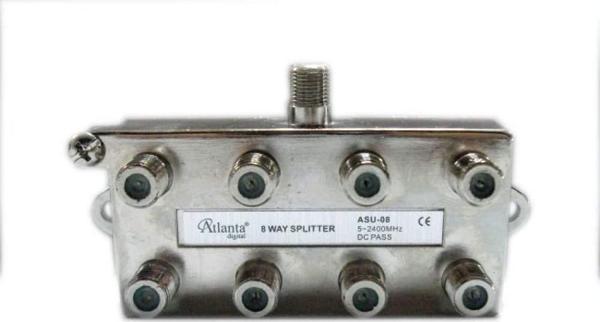 ASU-08 1/8 8li Uydu Bölücü Splitter 5-2400 MHz - Image 1