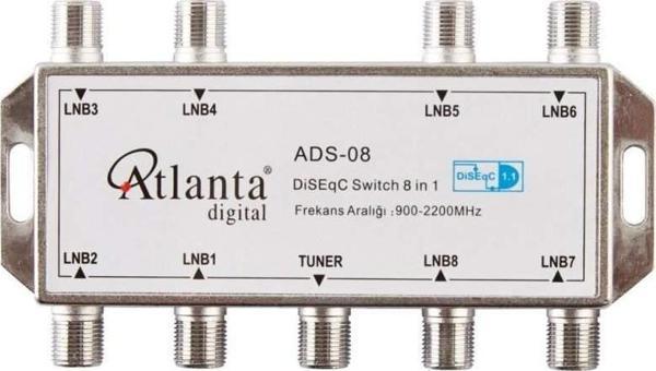 Atlanta ADS-03 1x8 1/8 DiSEqC Switch - Image 1