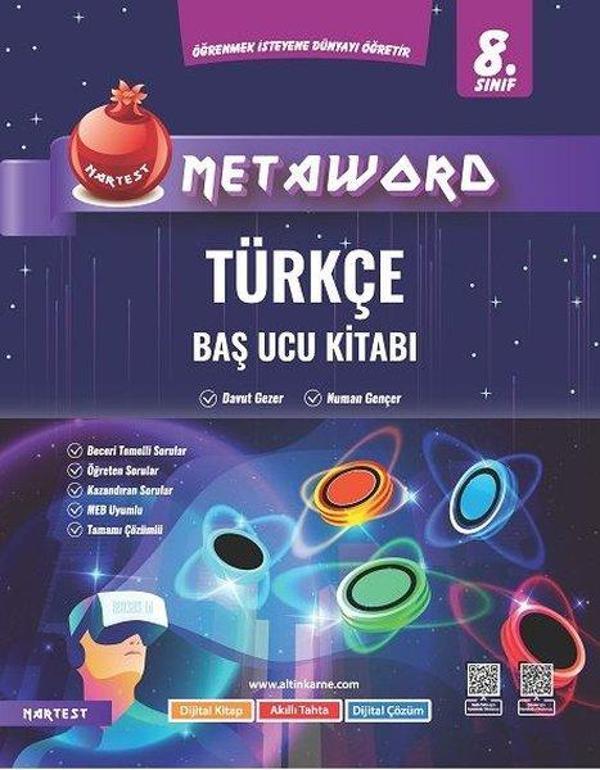 8. Sınıf Metaword Türkçe - Nartest Yayınevi - Image 1