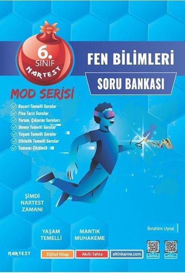 6. Sınıf Mod Fen Bilimleri Soru Bankası - Nartest Yayınevi - Image 1