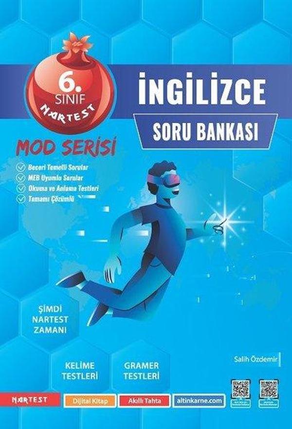 6. Sınıf Mod İngilizce Soru Bankası - Nartest Yayınevi - Image 1