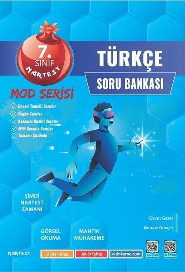 7. Sınıf Mod Türkçe Soru Bankası - Nartest Yayınevi - Image 1