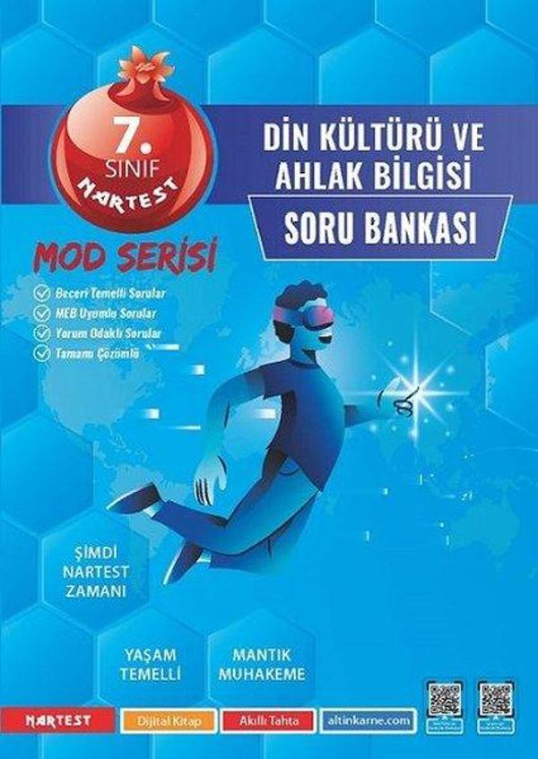 7. Sınıf Mod Din Kültürü Ve Ahlak Bilgisi Soru Bankası - Nartest Yayınevi - Image 1