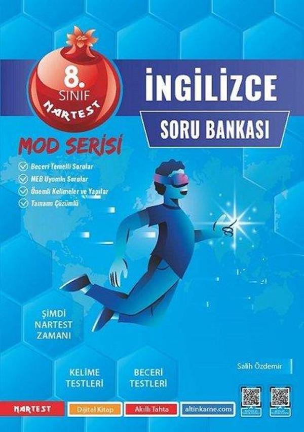 8. Sınıf Mod İngilizce Soru Bankası - Nartest Yayınevi - Image 1