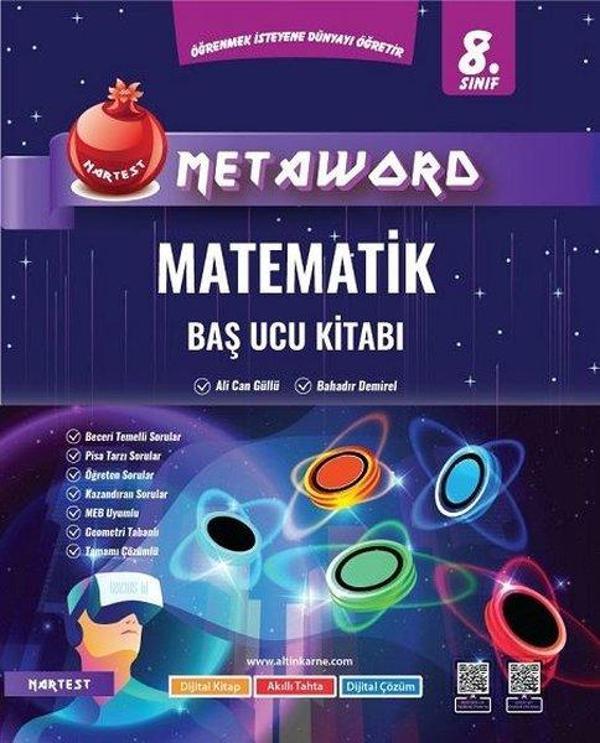 8. Sınıf Metaword Matematik - Nartest Yayınevi - Image 1