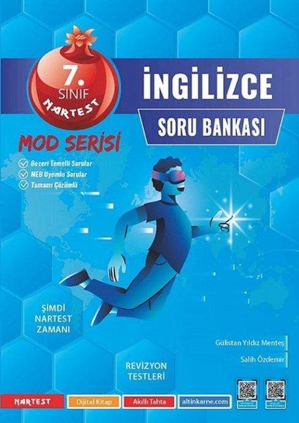 7. Sınıf Mod İngilizce Soru Bankası - Nartest Yayınevi - Image 1