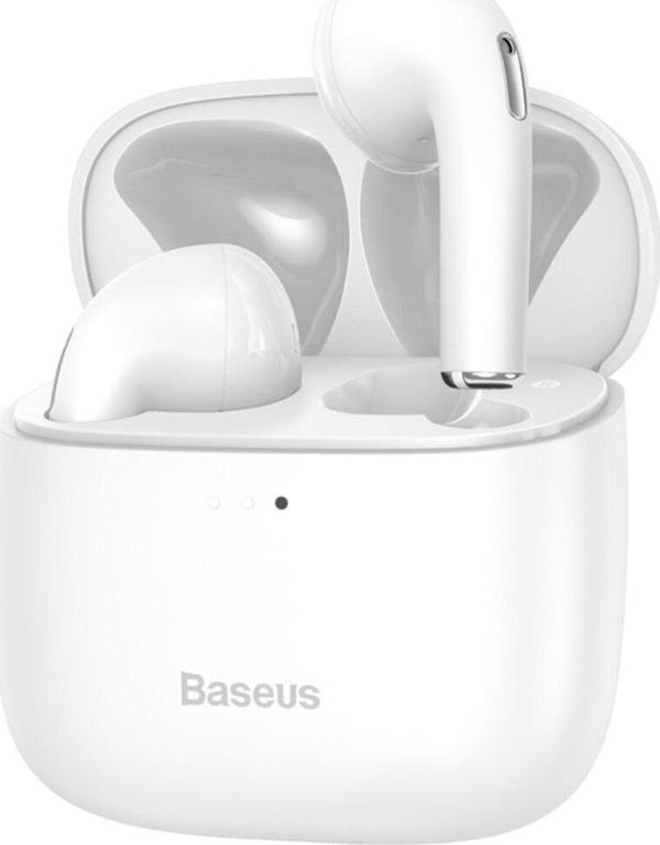 Baseus Bowie E8 True Wireless Bluetooth Kulaklık Beyaz - Image 1