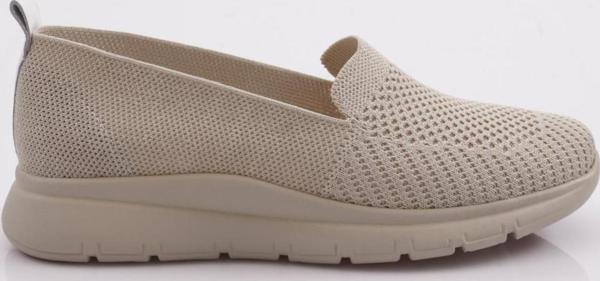 Kadın Örgülü Comfort Babet Bej 6953294 - Image 1