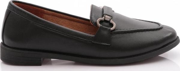 Dgn 1853 Kadin Oval Burun Loafer Ayakkabi - Image 1