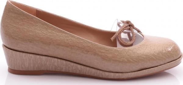 Kadın Comfort Ayakkabı Bej Kroko 41813643 - Image 1