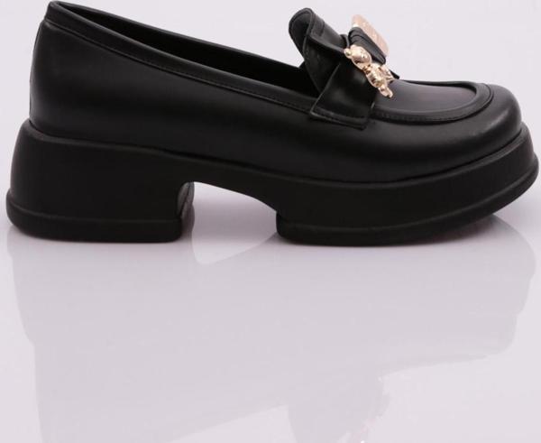 Kadın Loafer Ayakkabı Siyah 4341535 - Image 1
