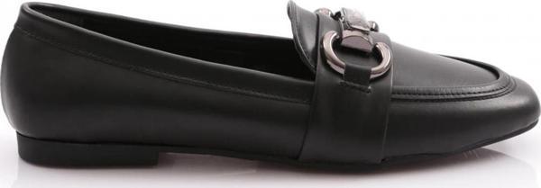 Kadın Loafer Ayakkabı Siyah 61382534 - Image 1