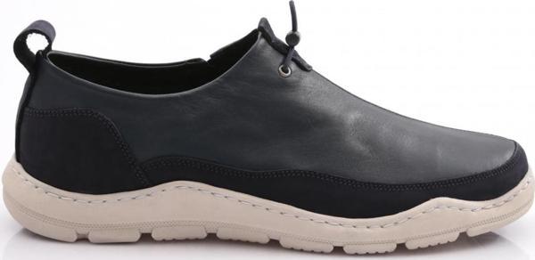 Erkek Lastik Detaylı Comfort Ayakkabı Laci Nubuk Laci 61313616 - Image 1