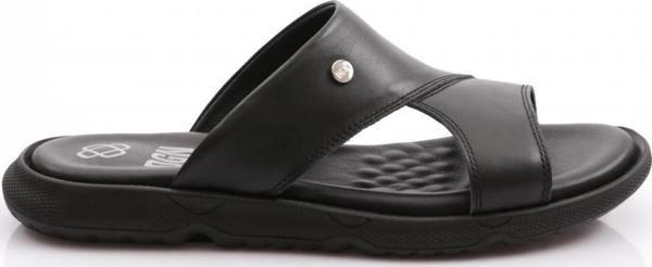 Deri Comfort Rahat Taban Erkek Terlik 809 Siyah 911037101 - Image 1