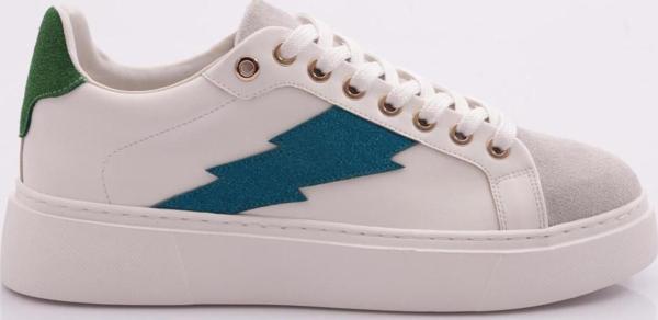 Kadın Sneaker Beyaz Mavi 21133118 - Image 1