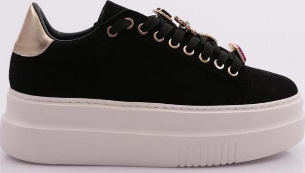 Kadın Sneaker Siyah Süet 21333118 - Image 1
