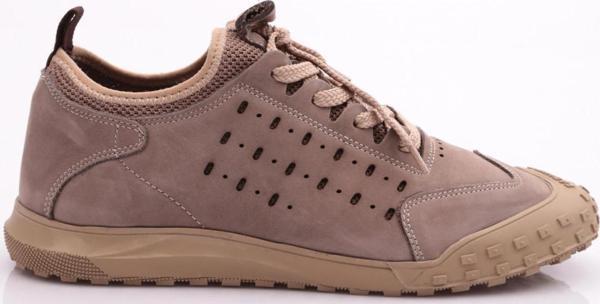 Erkek Bağcıklı Casual Sneaker Ayakkabı Koyu Bej-Kahve 2645828 - Image 1
