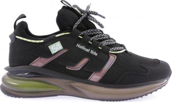 Erkek Bağcıklı Scootland Sneakers Ayakkabı Siyah 2661528 - Image 1