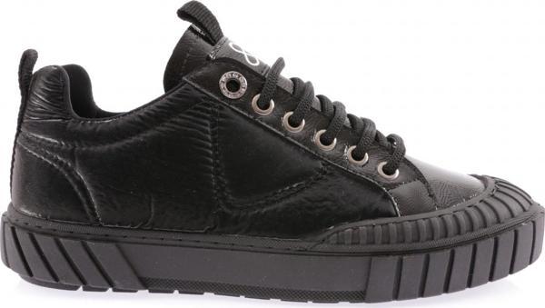 Kadın Sneakers Ayakkabı Siyah Kırışık Rugan 34122682 - Image 1