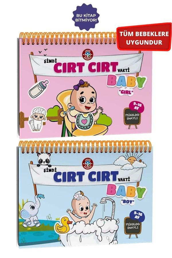 Çocuk Akademi Tüm Bebeklere Uygun Cırt Cırt Vakti Baby Girl Ve Baby Boy 9-16 Ay - Image 1