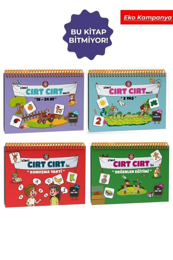 Çocuk Akademi Şimdi Cırt Cırt Serisi 16-24 - Konuşma - Değerler - 2 Yaş Cırt Cırtlı - Image 1