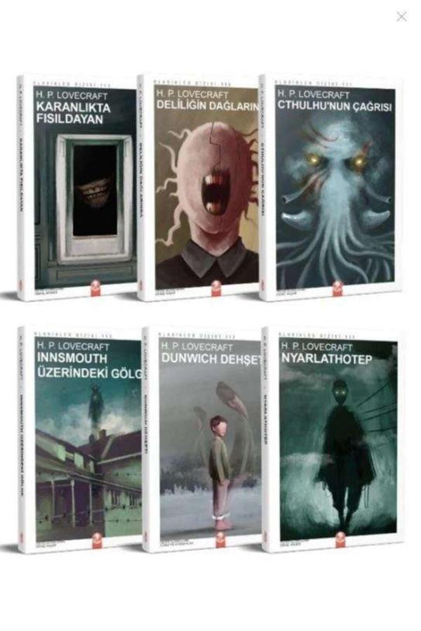 Kızıl Panda Yayınevi H. P. Lovecraft Seti - 6 Kitap (Korku) - Kızıl Panda Yayınları - Image 1
