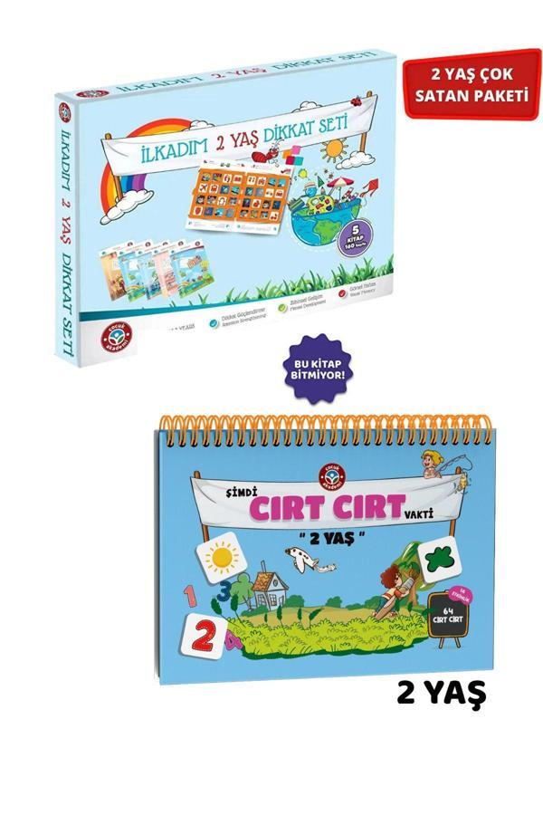 Çocuk Akademi 2 Yaş Dikkat Seti Ve 2 Yaş Cırt Cırtlı Vakti Ikili Paket - Image 1