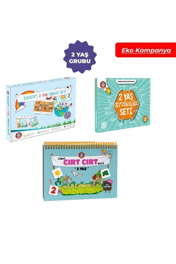 Çocuk Akademi 2 Yaş Şimdi Cırt Cırt Vakti Ve 2 Yaş Dikkat-Etkinlik Seti - Image 1