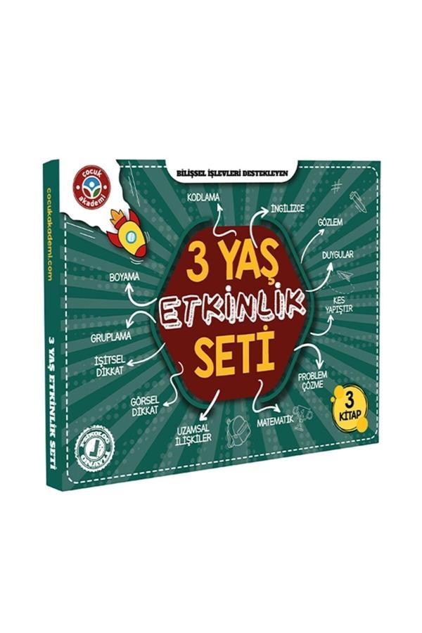 Çocuk Akademi 3 Yaş Etkinlik Seti - Image 1