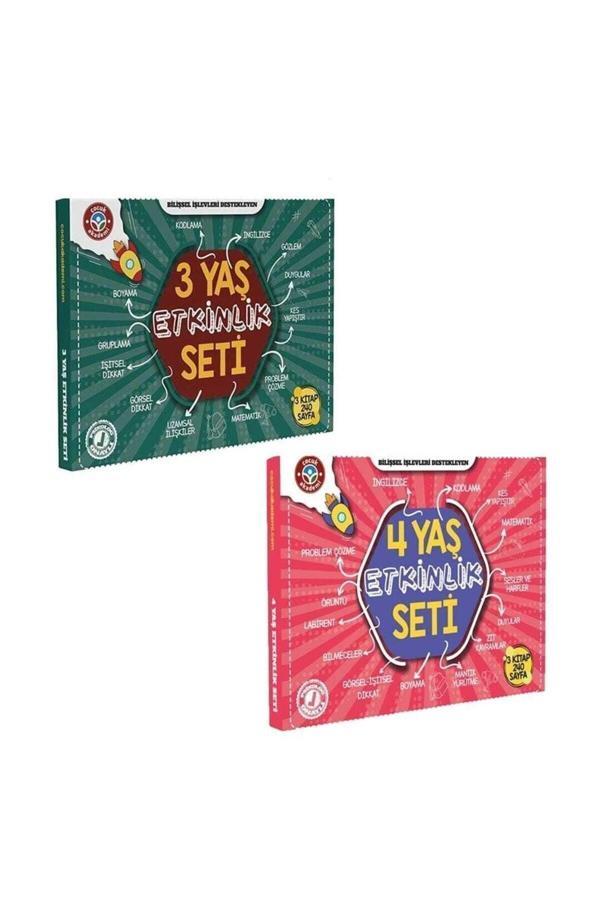 Çocuk Akademi 3Yaş Ve 4 Yaş Etkinlik Seti - Image 1