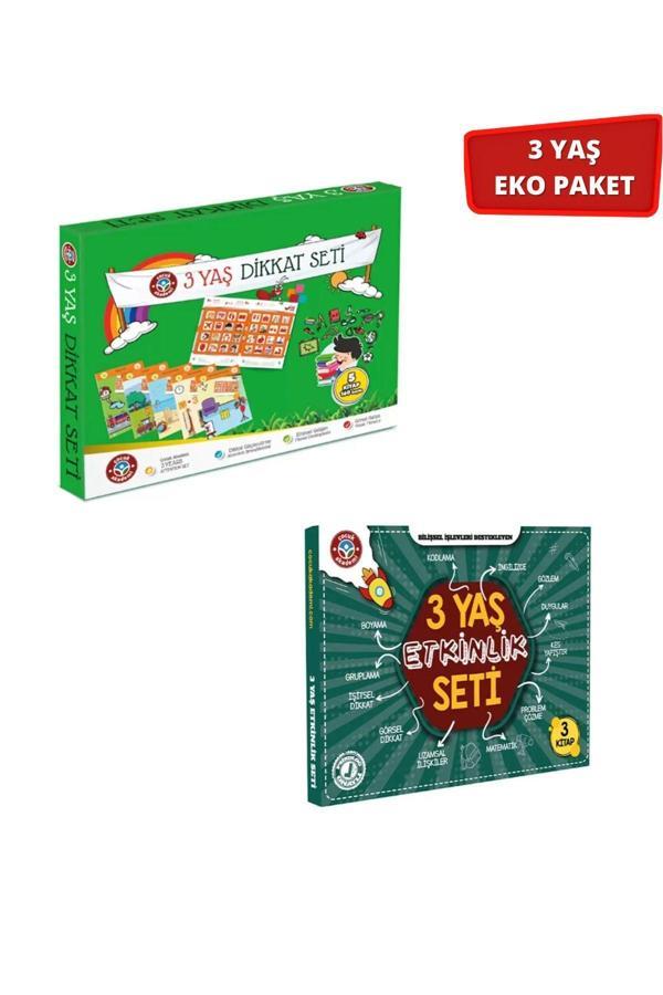 Çocuk Akademi 3 Yaş Dikkat/Etkinlik Eko Paket - Image 1