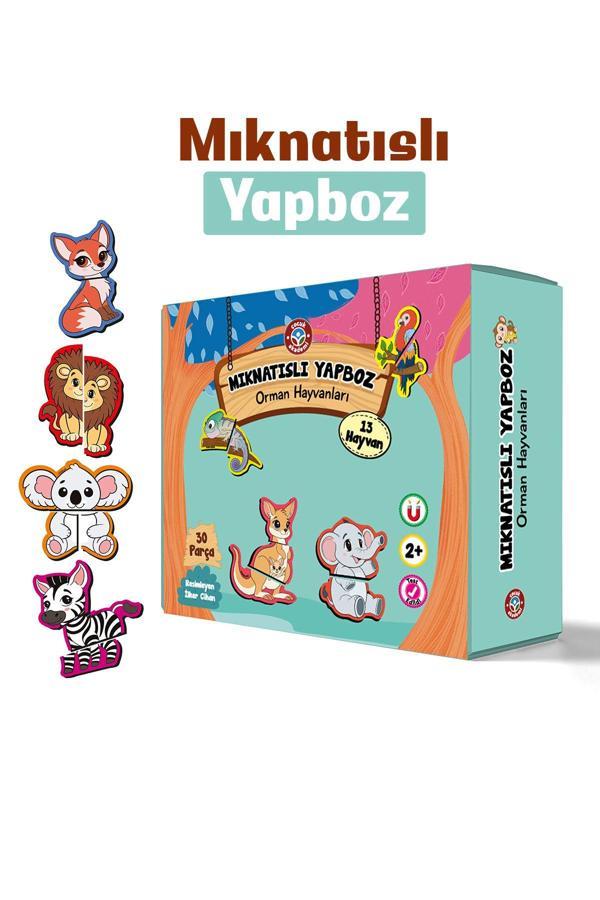 Çocuk Akademi Mıknatıslı Yapboz Orman Hayvanları - Image 1