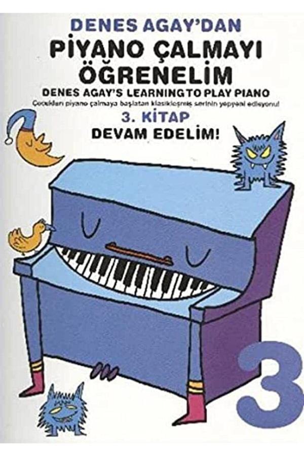 Portemem Yayınları Müzik Eğitimi Denes Agay'Dan Piyano Çalmayı Öğrenelim-3 Denes Agay - Portemem Yayınları - Image 1