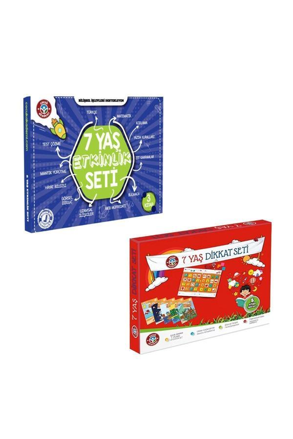 Çocuk Akademi 7 Yaş Dikkat Ve 7 Yaş Etkinlik Seti - Image 1