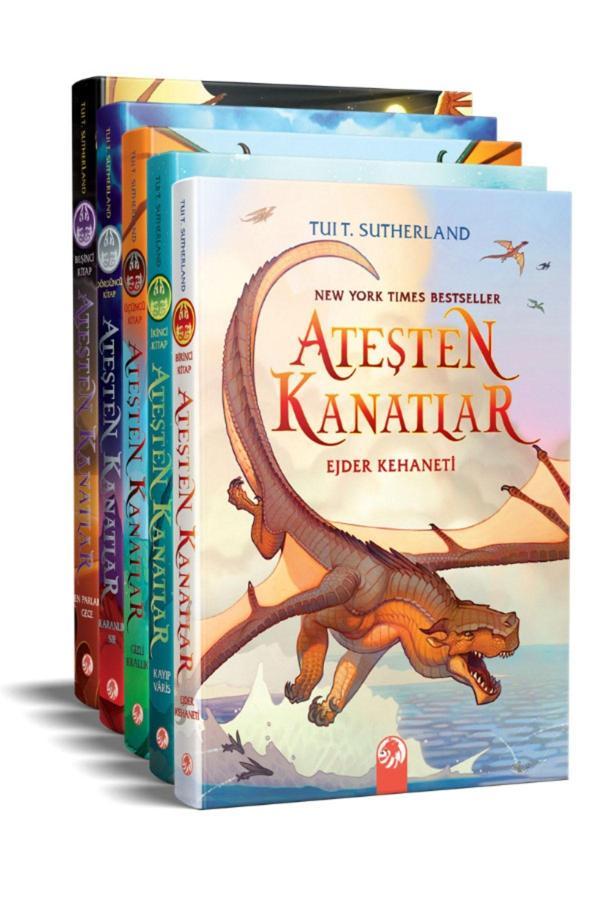 Kızıl Panda Yayınevi Ateşten Kanatlar Serisi – 5 Kitap Takım - Kızıl Panda Yayınları - Image 1