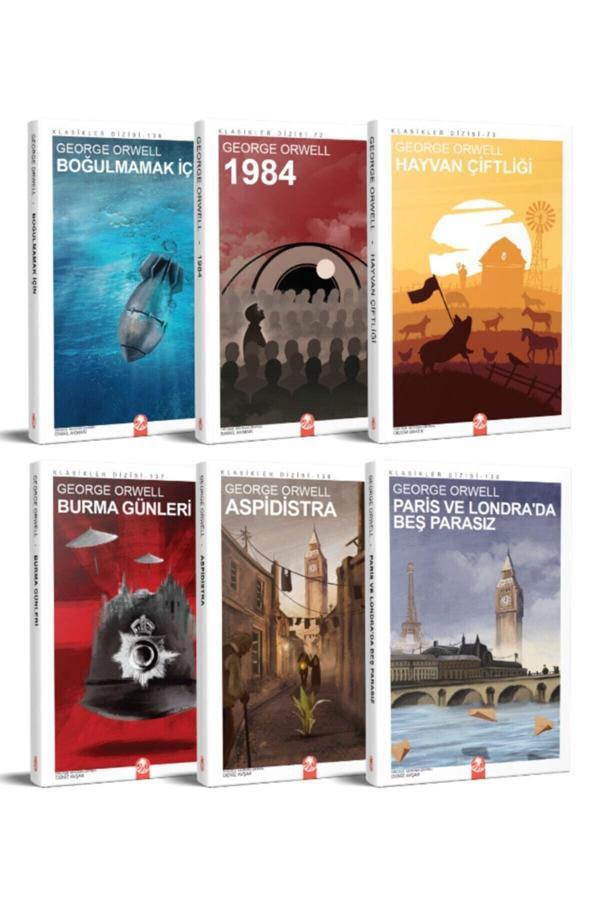 Kızıl Panda Yayınevi George Orwell Seti (6 Kitap) - Kızıl Panda Yayınları - Image 1
