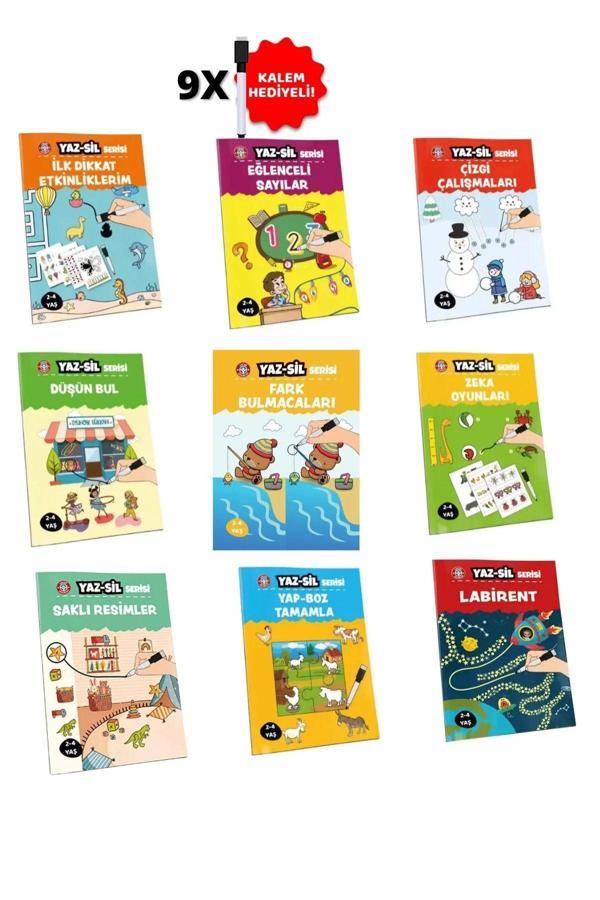 Çocuk Akademi Yaz-Sil Serisi Hepsi Bir Arada Paketi - Image 1