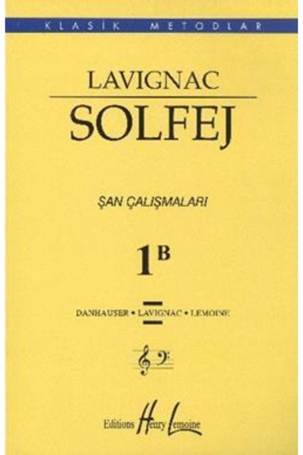 Porte Müzik Eğitimi Lavignac Solfej 1B (Büyük Boy) - Porte Müzik Eğitim Yayınları - Image 1
