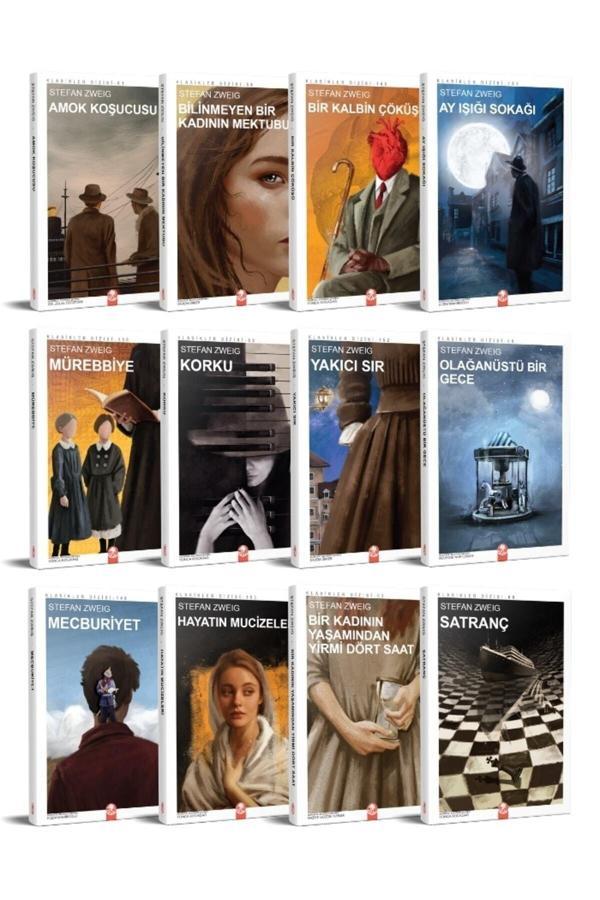Kızıl Panda Yayınevi Stefan Zweig Seti (12 Kitap) - Kızıl Panda Yayınları - Image 1