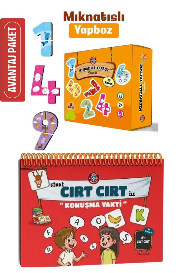 Çocuk Akademi Şimdi Cırt Cırt İle Konuşma Vakti Ve Mıknatıslı Yapboz Sayılar - Image 1