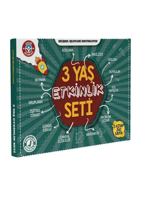 Çocuk Akademi Etkinlikler Kitabı 3 Yaş - Image 1
