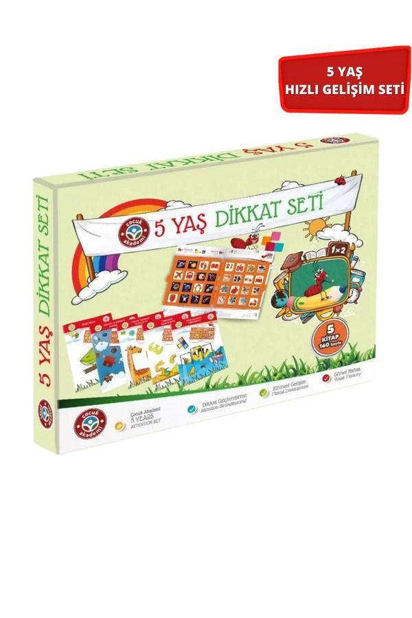 Çocuk Akademi Dikkat Kitapları 5 Yaş - Image 1