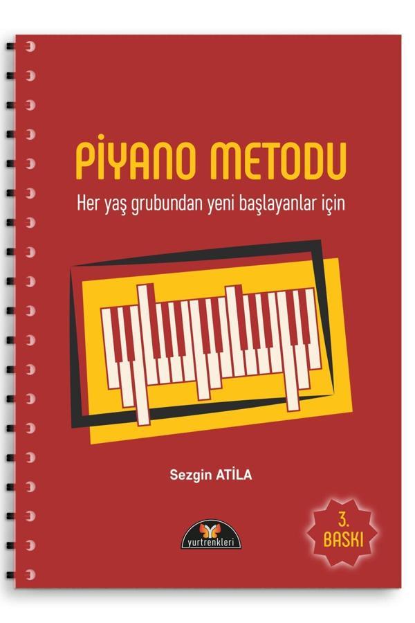 Yurtrenkleri Yayınevi Piyano Metodu Her Yaş Grubundan Yeni Başlayanlar Için - Yurtrenkleri Yayınevi - Image 1