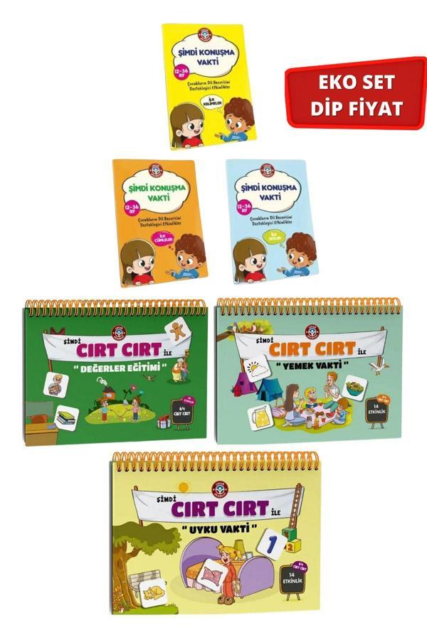 Çocuk Akademi Şimdi Konuşma Vakti Seti / Cırt Cırt Değerler-Yemek-Uyku - Image 1