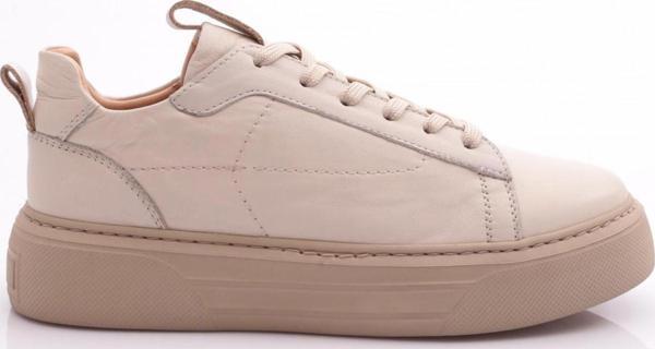 Dgn 477-23Y Kadin Kalin Taban Bağcikli Sneaker Ayakkabi - Image 1