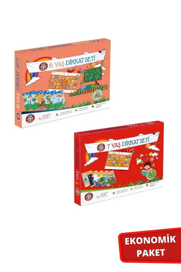 Çocuk Akademi 6 Yaş Dikkat Ve 7 Yaş Dikkat Seti Ikili Paket - Image 1